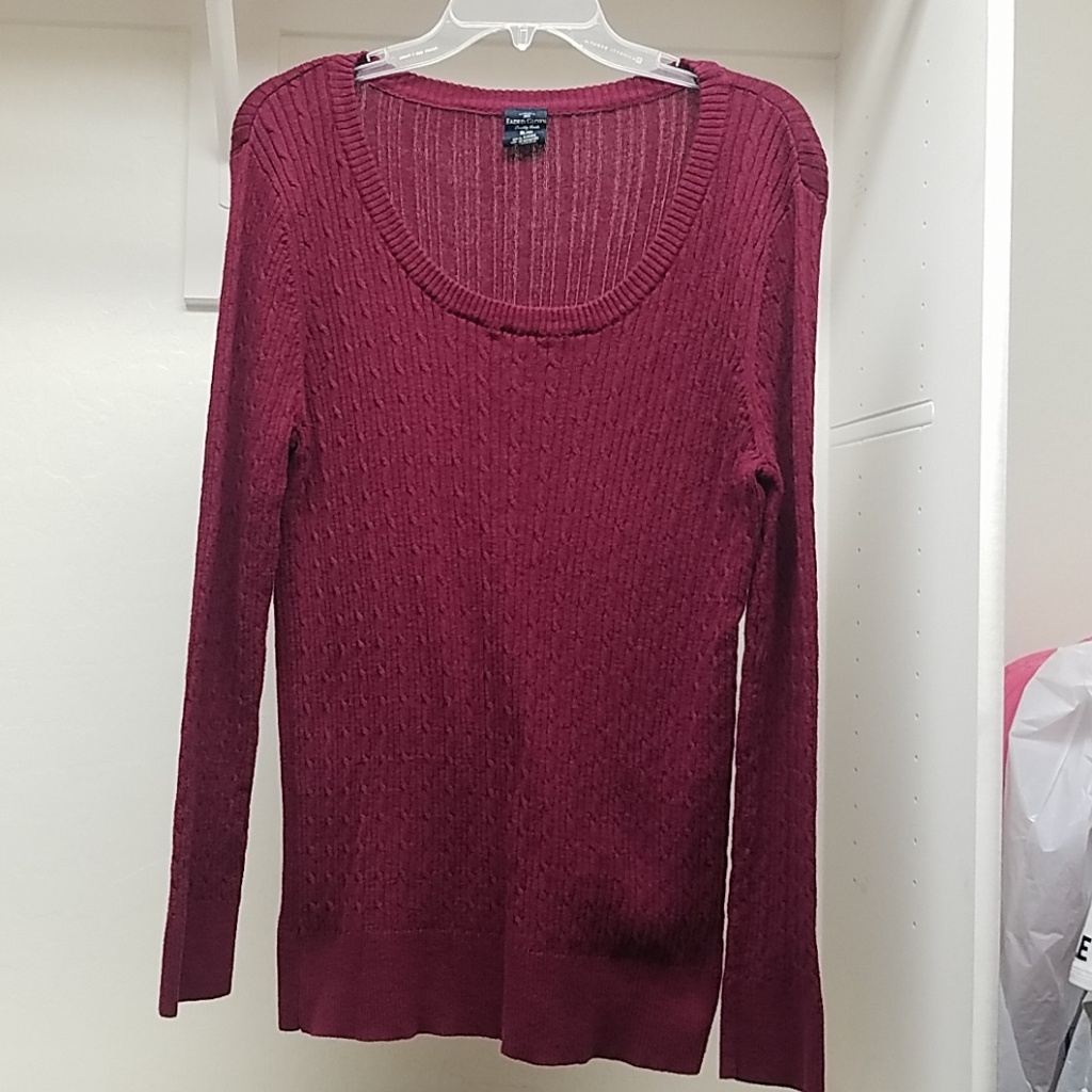 Raspberry Red Sweater